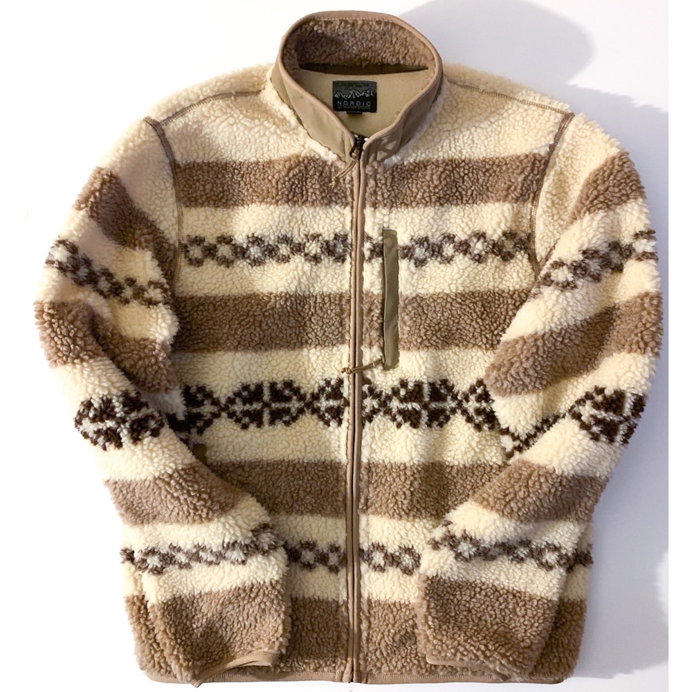 J. Crew Nordic Sherpa Jacket Size Medium